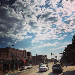 Downtown Benson Business District In Omaha Nebraska